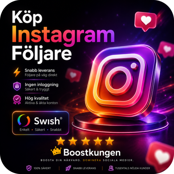 Köp Instagram Följare