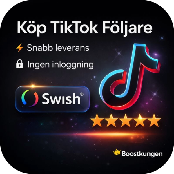 Köp TikTok Följare