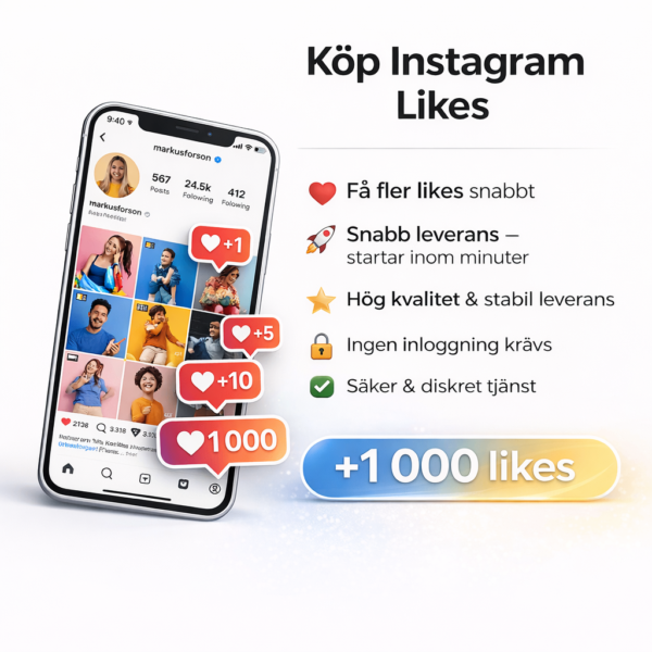 Köp Instagram Likes
