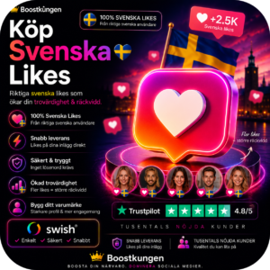 Köp Svenska Likes