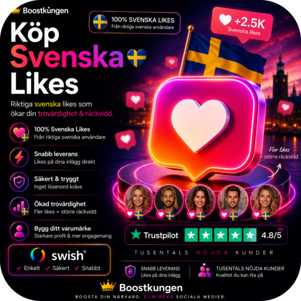 Köp Svenska Likes