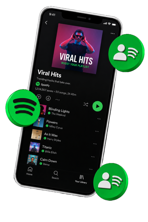 Spotify Spellista Följare