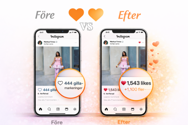 köp instagram likes swish