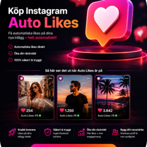 Köp Instagram Auto Likes