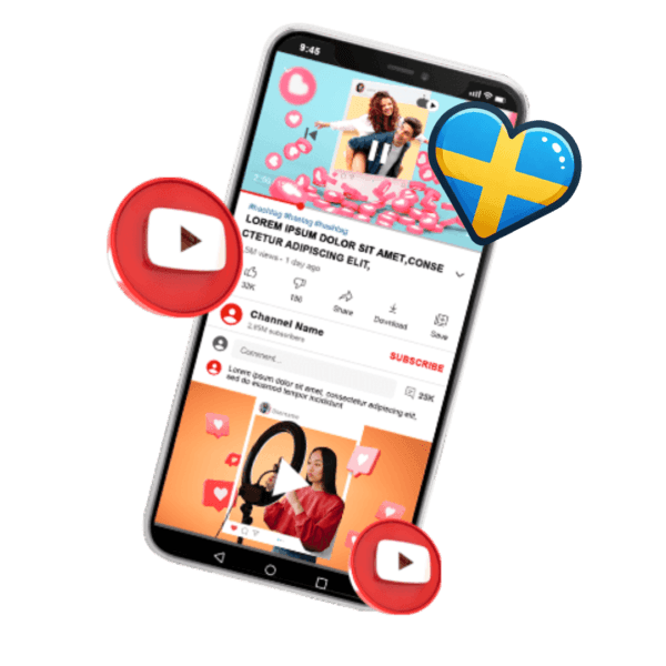 Köp Svenska Youtube Visningar