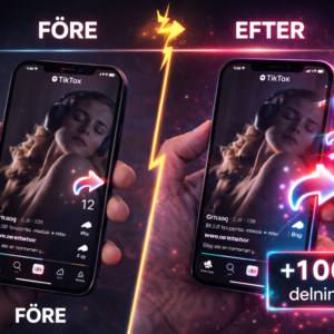 Köp TikTok Delningar Snabbt