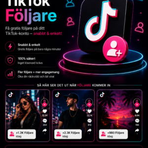 Gratis TikTok Följare