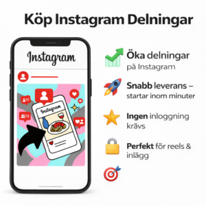 Köp Instagram Delningar