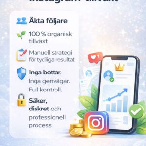 Svensk Instagram Tillväxt
