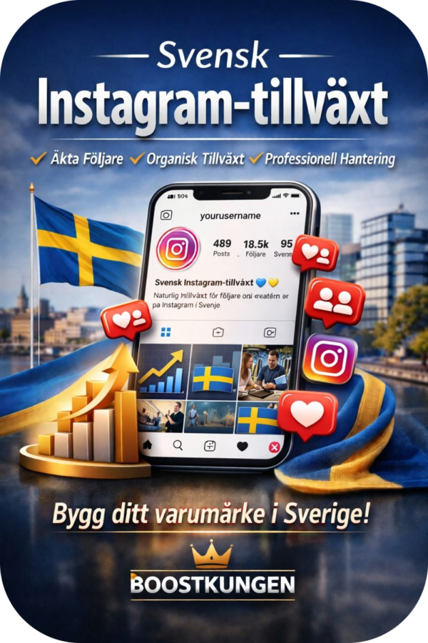 Svensk Instagram Tillväxt