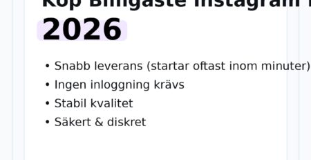 billigaste instagram följare online för företagskonto – hero