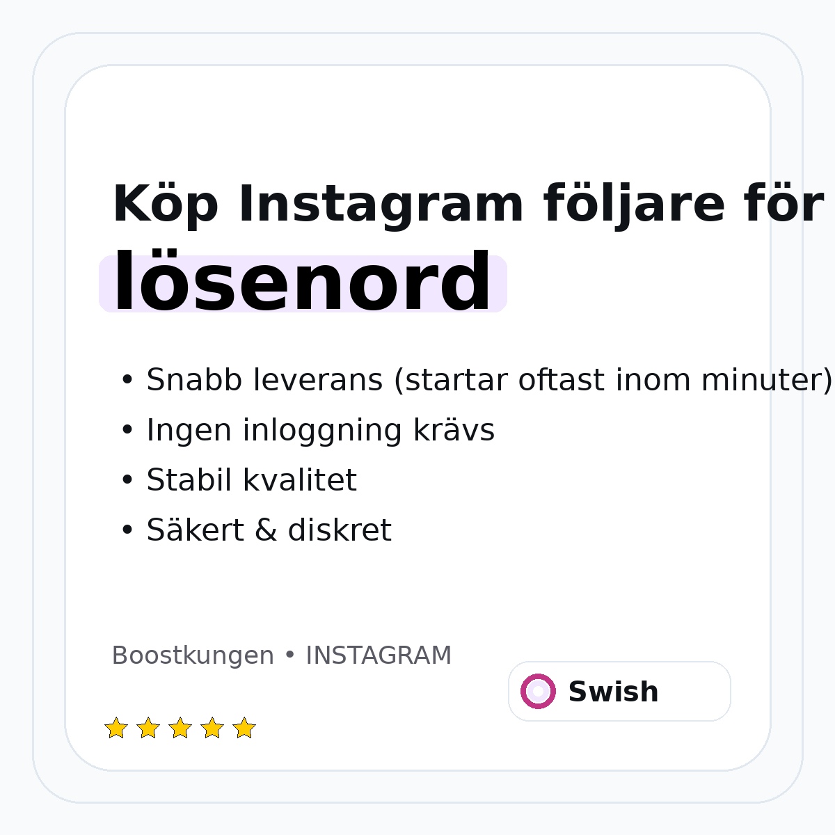 instagram följare utan risk för konto för företagskonto – hero