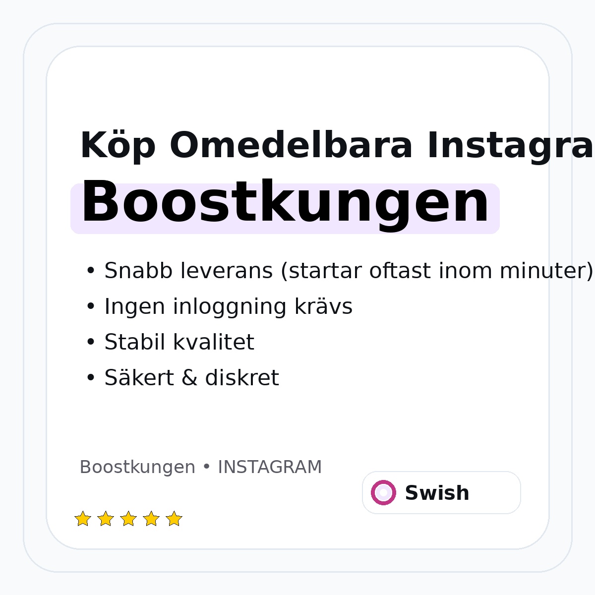 omedelbara instagram följare – hero