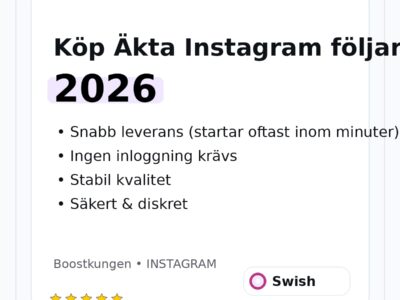 äkta instagram följare med hög retention för företagskonto – hero