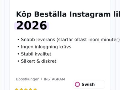 beställa instagram likes till inlägg – hero