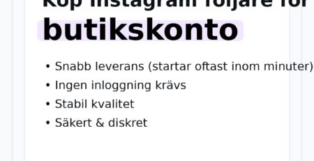 instagram följare för brand deals för butikskonto – hero