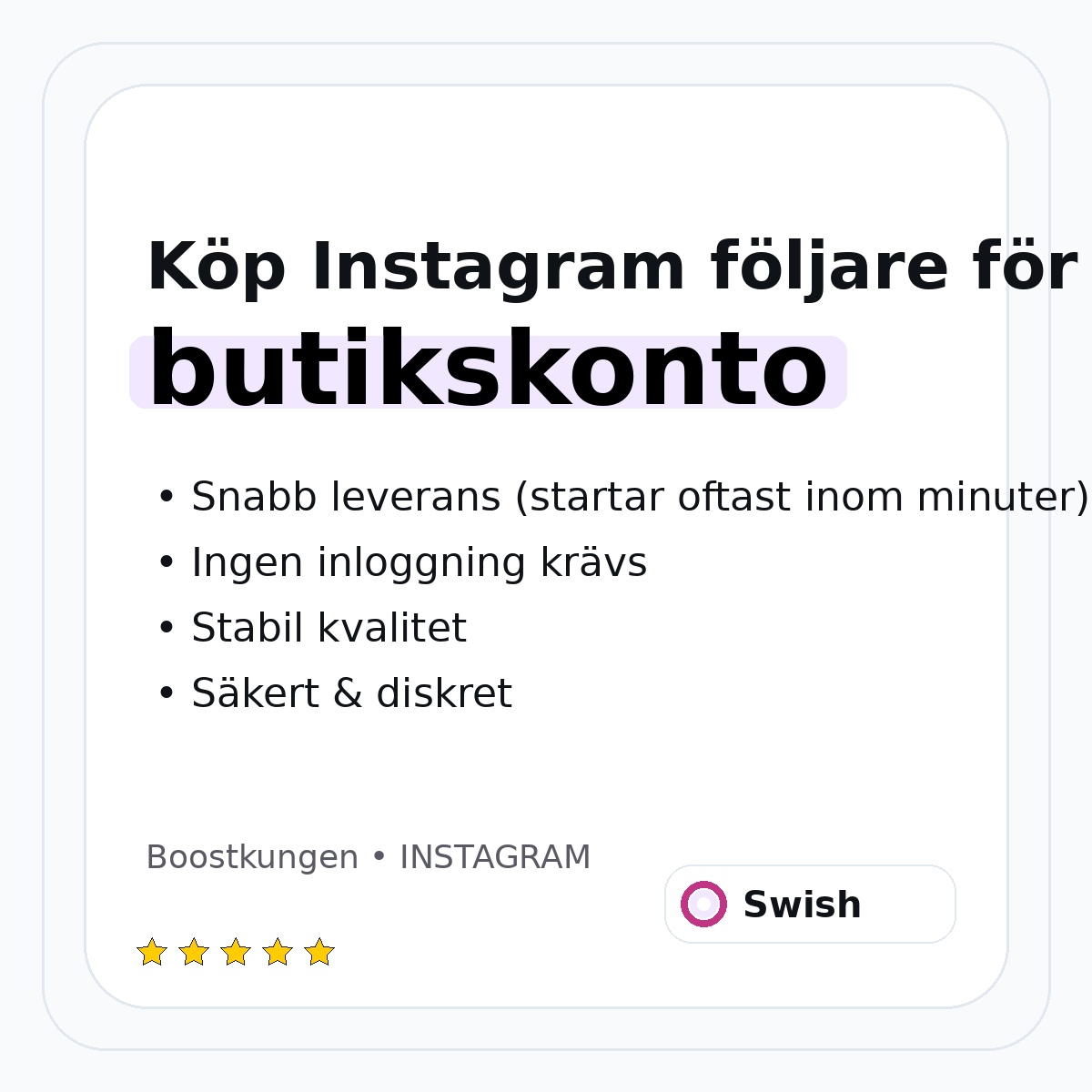 instagram följare för brand deals för butikskonto – hero