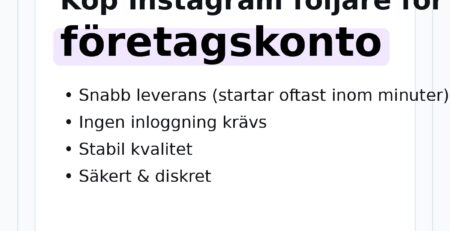 instagram följare för content creator för företagskonto – hero