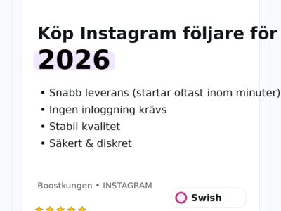 instagram följare för restaurang i Sverige – hero
