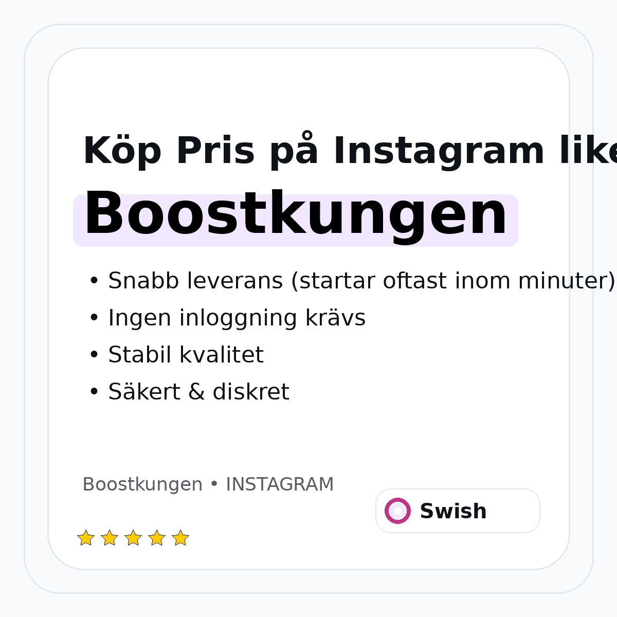pris på instagram likes – hero