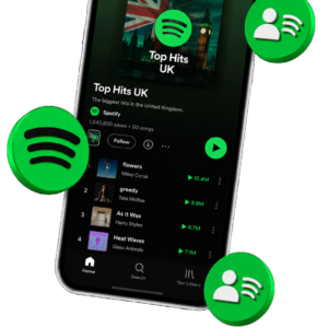 Köp Spotify UK Streams