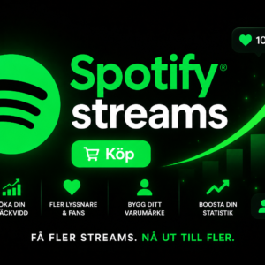 Köp Spotify UK Streams