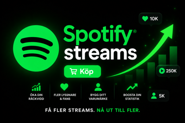 Köp Spotify UK Streams