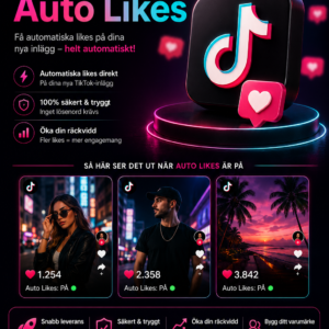 Köp TikTok Auto Likes