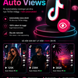 Köp TikTok Auto Views