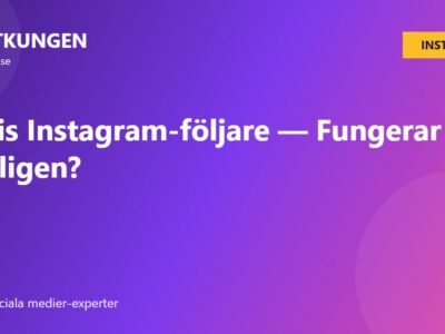 Gratis Instagram-följare — Fungerar Det Verkligen?