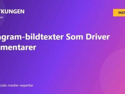 Instagram-bildtexter Som Driver Kommentarer