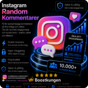 Instagram Random Kommentarer