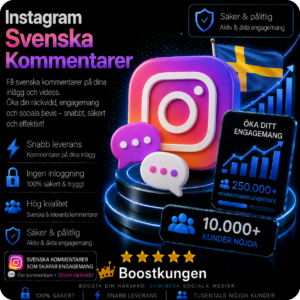 Instagram Svenska Kommentarer [Relaterande till inlägget]
