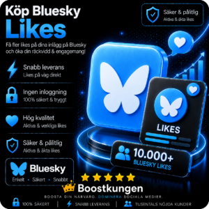 Köp Bluesky Likes