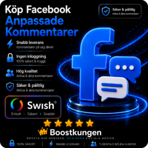 Köp Facebook Anpassade Kommentarer
