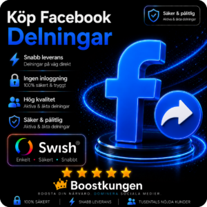 Köp Facebook Delningar