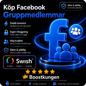 Köp Facebook Gruppmedlemmar