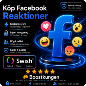 Köp Facebook Reaktioner
