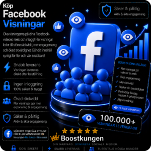 Köp Facebook Visningar