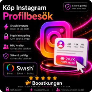 Köp Instagram Profilbesök