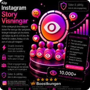 Köp Instagram Story Visningar