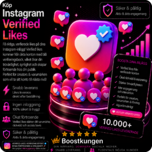 Köp Instagram Verified Likes