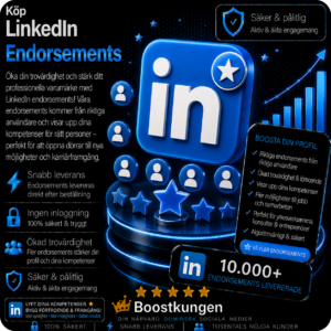 Köp LinkedIn Endorsements