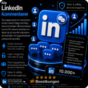Köp Linkedin Kommentarer