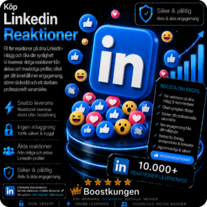Köp LinkedIn Reaktioner