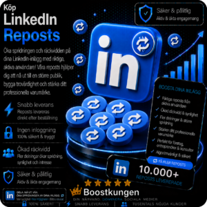 Köp LinkedIn Reposts