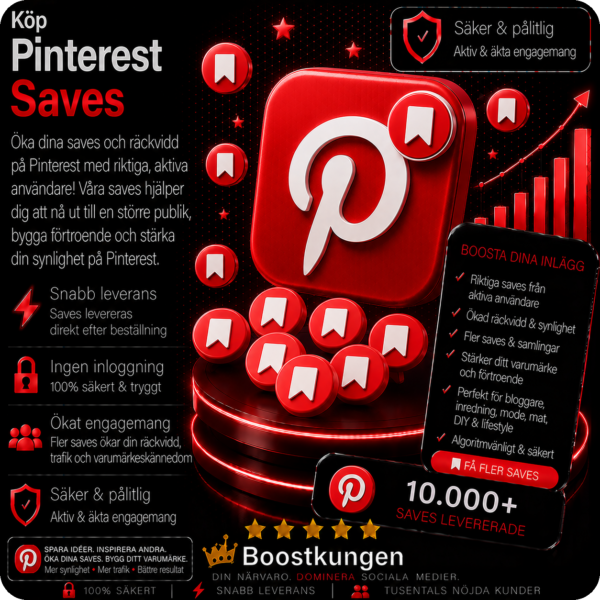 kop pinterest saves Köp Pinterest Saves