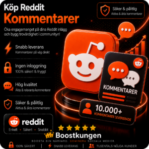 Köp Reddit Kommentarer