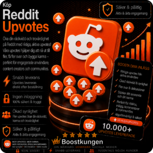 Köp Reddit Upvotes