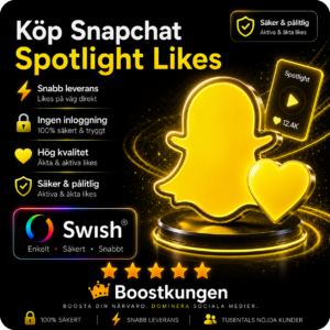 Köp Snapchat Spotlight Likes
